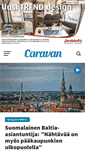Mobile Screenshot of caravan-lehti.fi